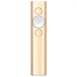 Logitech Spotlight Presentation Remote Digital Laser Gold presenter