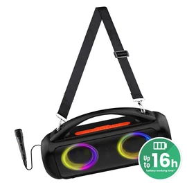 Media-Tech MT3184 Power Audio Pro Bluetooth Speaker Black hangszóró