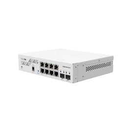Mikrotik CSS610-8G-2S+IN Eight 1G Ethernet ports and two SFP+ ports for 10G fiber connectivity switch