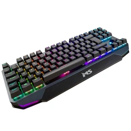 MS Elite C905 RGB Gaming Keyboard Black US billentyűzet