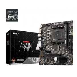 Msi A520M-A PRO alaplap