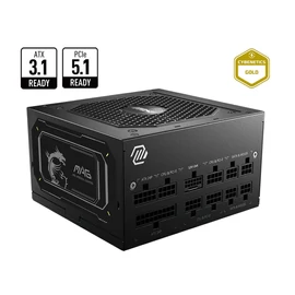 Msi 750W 80+ Gold MAG A750GL PCIE5 II tápegység