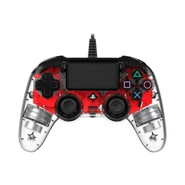 Nacon Illuminated Compact USB Gamepad Transparent/Red