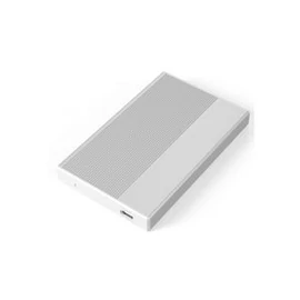 nBase EH-25ASU3S 2,5” External SATA USB3.0 5Gbps Aluminum Silver mobilrack / beépítő keret