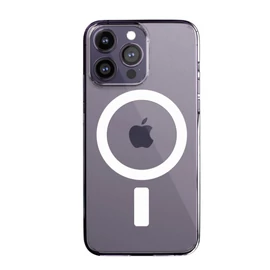 Next One Shield Case for iPhone 15 Pro MagSafe compatible - Clear mobiltelefon tok