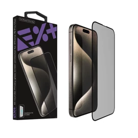 Next One All-rounder Privacy Glass Screen Protector for iPhone 15 Pro Max mobiltelefon tok