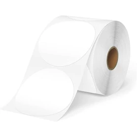 NIIMBOT T14*28-220 Thermal Label White Round címkenyomtató szalag