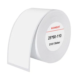 NIIMBOT T25*60-110 Thermal Label White címkenyomtató szalag