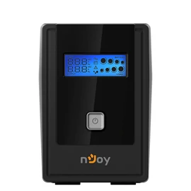 Njoy UPCMTLS665TCAAZ01B Cadu 650 LCD 600VA UPS szünetmentes tápegység