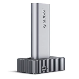 Orico  IT18C3-GY M.2 NVMe SSD Type-C Docking Station Silver mobilrack / beépítő keret