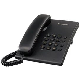Panasonic KX-TS500HGB Black telefon