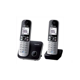 Panasonic KX-TG6812PDB DUO DECT Black telefon