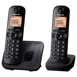 Panasonic KX-TGC212PDB Black telefon