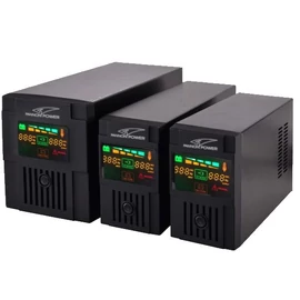 Pannon Power ST1200VA LCD 1200VA USB UPS szünetmentes tápegység