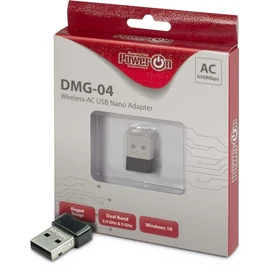 PowerON DMG-04 Wi-Fi 5 USB Nano Adapter hálókártya
