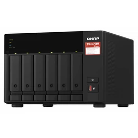 QNAP NAS TS-673-8G (8GB) (6xHDD + 2xM.2 SSD) hálózati tárolóegység (NAS)