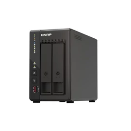 QNAP NAS TS-253E-8G (8GB) (2xHDD + 2xM.2 SSD) hálózati tárolóegység (NAS)