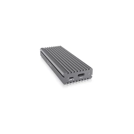 Raidsonic IcyBox IB-1817M-C31 External Type-C aluminium enclosure for M.2 NVMe SSD Grey mobilrack / beépítő keret