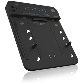 Raidsonic IB-2913MCL-C31 Docking Station Black mobilrack / beépítő keret