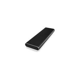 Raidsonic IcyBox IB-183M2 External USB3.0 enclosure for M.2 SSD Black mobilrack / beépítő keret