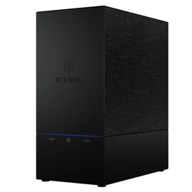 Raidsonic IcyBox IB-RD3621-U3 RAID enclosure for 2x HDD with USB 3.0 Type-A interface and fan mobilrack / beépítő keret