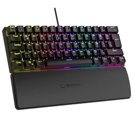 Rampage PLOWER K60 Mechanikus Gaming keyboard Black US billentyűzet