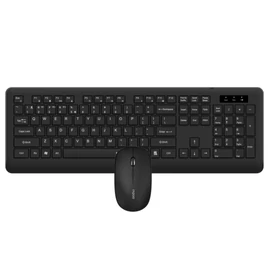 Rapoo 8310M Multi-mode Wireless Bluetooth Keyboard Combo Black HU billentyűzet
