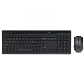 Rapoo 8210M Multi-mode wireless keyboard & mouse Black HU billentyűzet