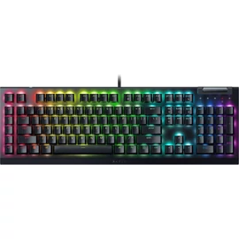 Razer BlackWidow V4 X Green Switch Keyboard Black US billentyűzet