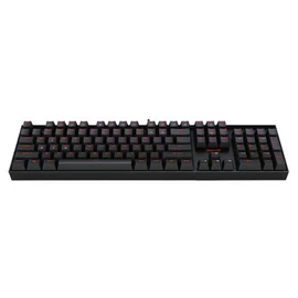 Redragon Mitra Red Backlight Mechanical Keyboard Blue Switches Black HU billentyűzet