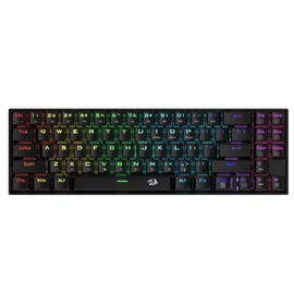 Redragon Deimos, Wired & Wireless Mechanical keyboard, RGB, brown switch Black HU billentyűzet
