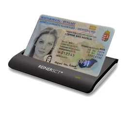 Reiner CyberJack RFID basis e-személyi igazolvány olvasó Black kártyaolvasó