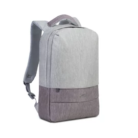 RivaCase 7562 Prater anti-theft Laptop Backpack 15,6" Grey/Mocha notebook táska