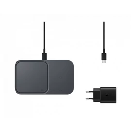 Samsung Super Fast Wireless Charger Duo Black töltő