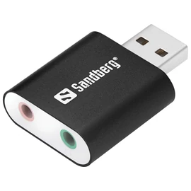 Sandberg USB to Sound Link Black speciális átalakító