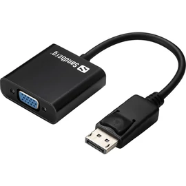 Sandberg Adapter DisplayPort>VGA Black speciális átalakító