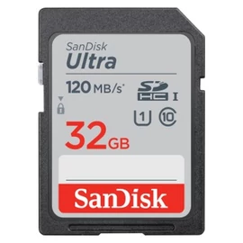 Sandisk 32GB SDHC Ultra Class 10 UHS-I memóriakártya