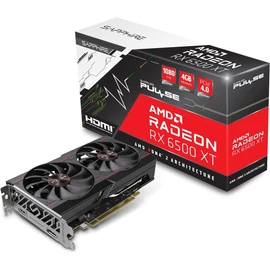 Sapphire Radeon RX6500 XT 4GB DDR6 Pulse Gaming OC videókártya