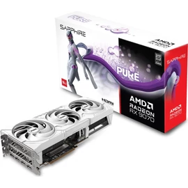 Sapphire Radeon RX9070 16GB DDR6 Pure Gaming OC videókártya