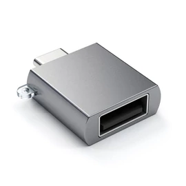 Satechi USB-C to USB-A 3.0 Adapter Aluminum Space Gray speciális átalakító