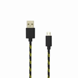 SBOX USB A Male -> MICRO USB Male cable 1m Black kábel