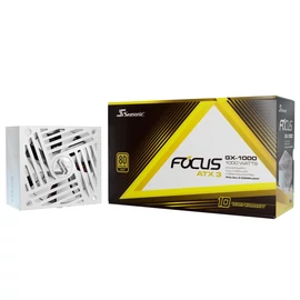 Seasonic 1000W 80+ Gold Focus GX White Edition tápegység