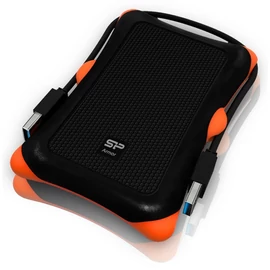 Silicon Power 2TB 2,5" USB3.0 Armor A30 Black/Orange külső HDD