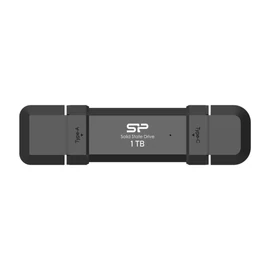 Silicon Power 250GB USB-C/USB3.2 DS72 Black külső SSD