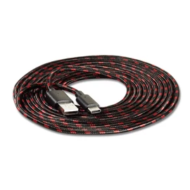 snakebyte USB Charge Cable for Nintendo Black/Red kábel