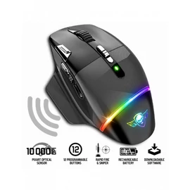 Spirit Of Gamer Xpert M800 Wireless Gaming Mouse Black egér