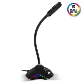 Spirit Of Gamer EKO300 RGB USB microphone Black mikrofon