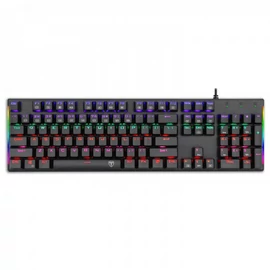 T-Dagger Naxos Wired Keyboard Blue Switch Black HU billentyűzet