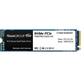 TeamGroup 512GB M.2 2280 NVMe MP33 SSD