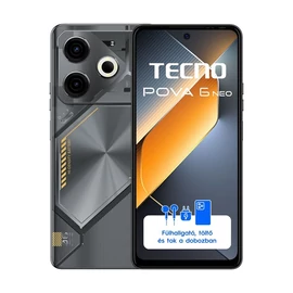 Tecno Pova 6 Pro 5G 256GB DualSIM Meteorite Grey mobiltelefon